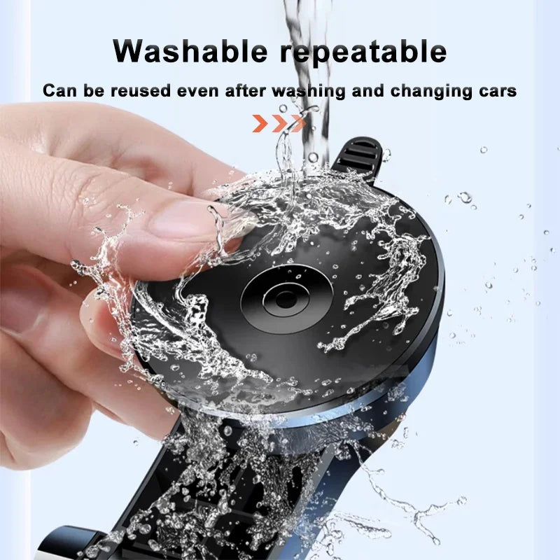 Suction Cup Car Phone Holder – 360° Dashboard Mount